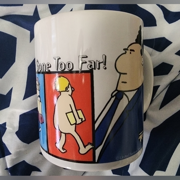 Vintage Dilbert Casual Day Mug with original box - Picture 6 of 10